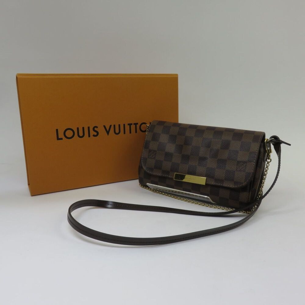 LOUIS VUITTON Brown Damier Shoulder Bag - Picture 9 of 9